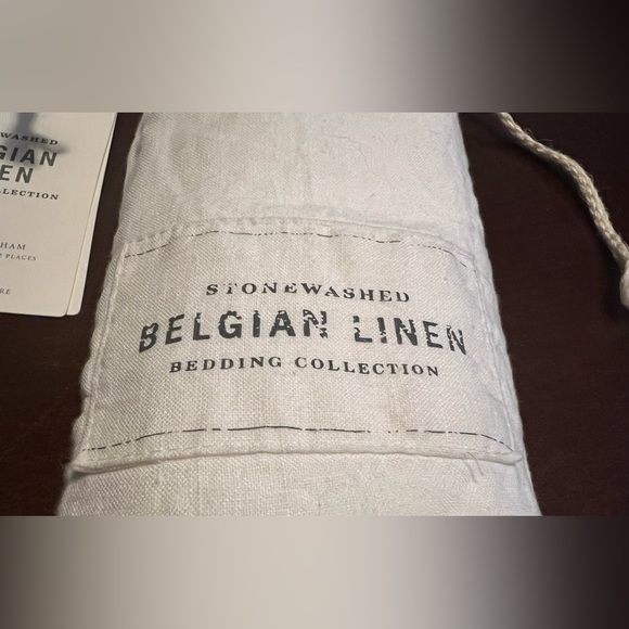 Restoration Hardware White RH King Pillow Sham NEW! - Picture 3 of 3